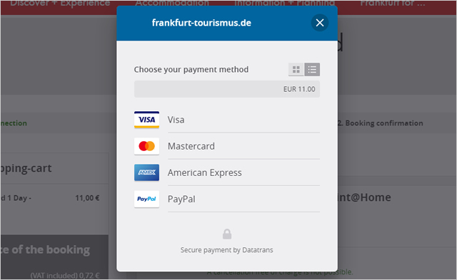 電車・バス乗り放題&観光割引付きフランクフルトカードが超絶お得