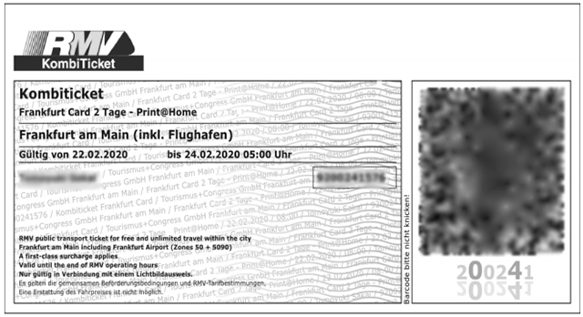 電車・バス乗り放題&観光割引付きフランクフルトカードが超絶お得