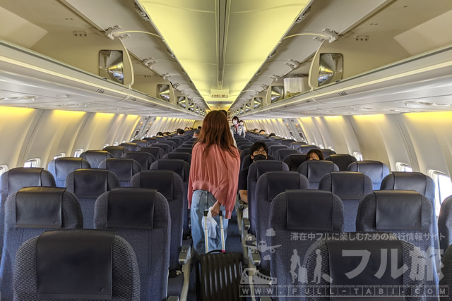 羽田空港から関西空港へ初ANAフライト