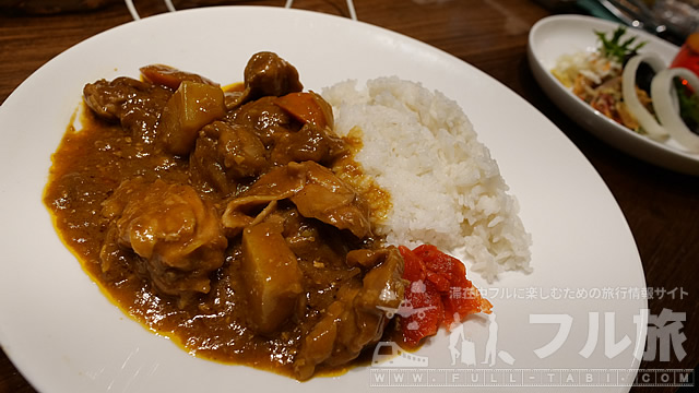 プラザプレミアムファーストラウンジの日本食