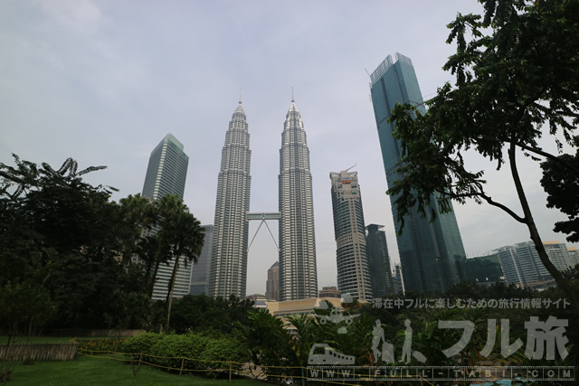 ペトロナスツインタワーの予約と展望フロアの絶景