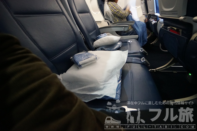 羽田-ロサンゼルス　デルタ航空エコノミークラス搭乗記(2017年11月)