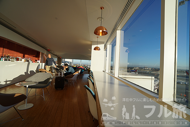 ロサンゼルス空港|ヴァージンアトランティック航空ラウンジ