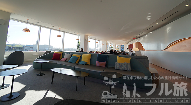 ロサンゼルス空港|ヴァージンアトランティック航空ラウンジ