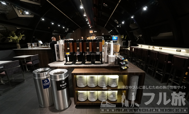 ラウンジ ニューヨーク マリオット マーキス コンシェルジュラウンジ フル旅