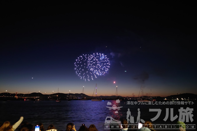 サンフランシスコで独立記念日の花火をおすすめスポットと帰り方