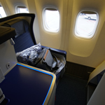 飛行機の搭乗記