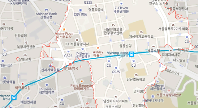 韓国でグーグルマップは使えない！？