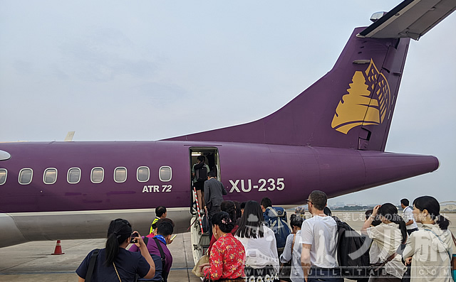 【搭乗記】プノンペン - シェムリアップ|カンボジアアンコール航空|エコノミークラス