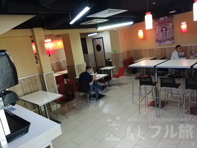 ウラジオストクはバーガーキングがたくさん!マクドナルドがない!
