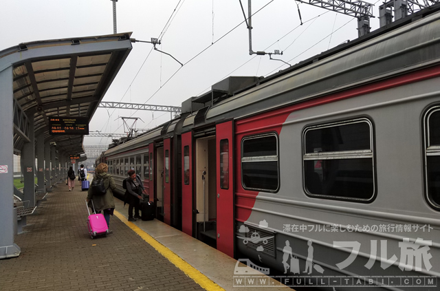 ウラジオストク市内から空港へ行くのはアエロエクスプレス(電車)がオススメ